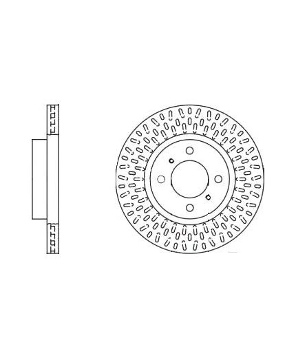 BOSCH Тормозной диск Фото 2