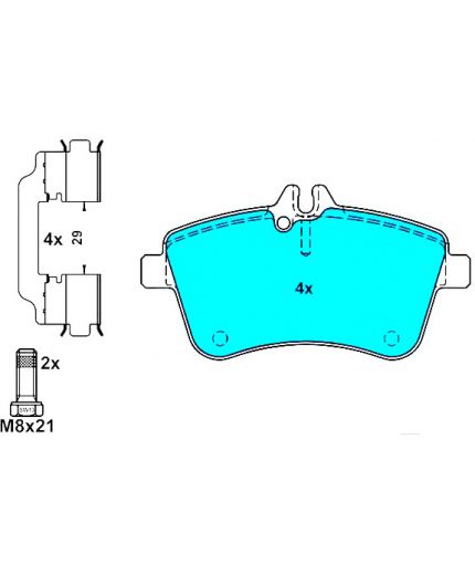 ATE Колодки дисковые Фото 2