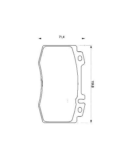 BOSCH Колодки дисковые Фото 2