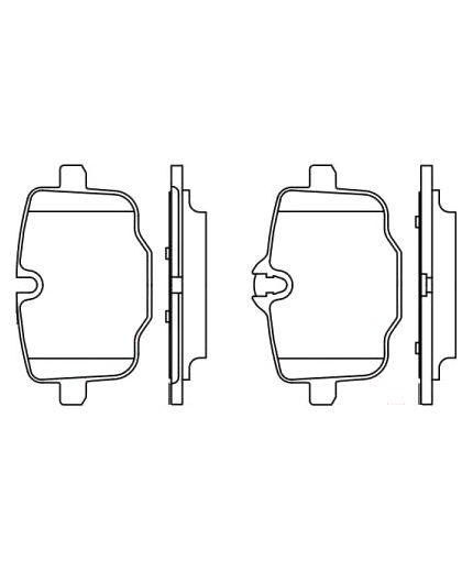BOSCH Колодки дисковые