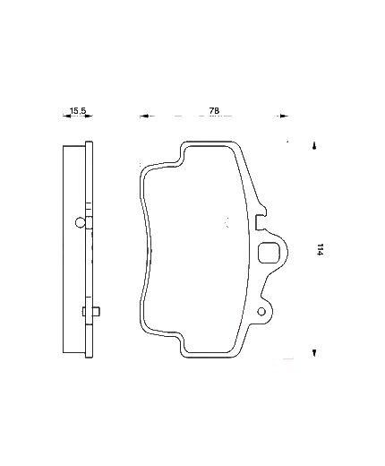 BOSCH Колодки дисковые