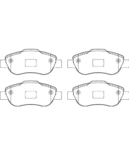 BOSCH Колодки дисковые