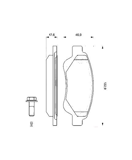 BOSCH Колодки дисковые Фото 2