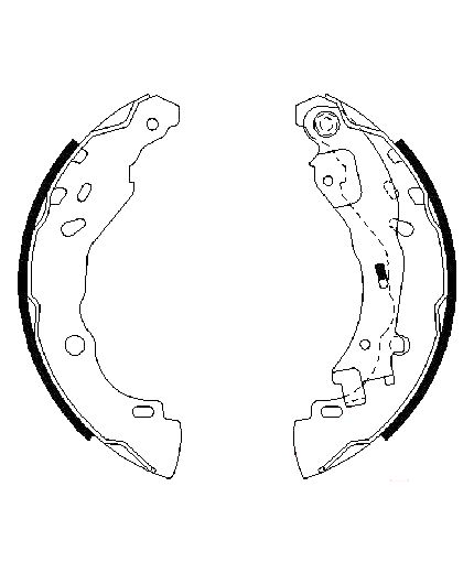 BOSCH Колодки дисковые
