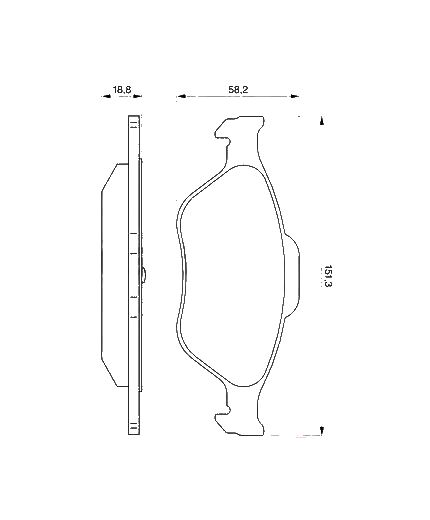 BOSCH Колодки дисковые Фото 4