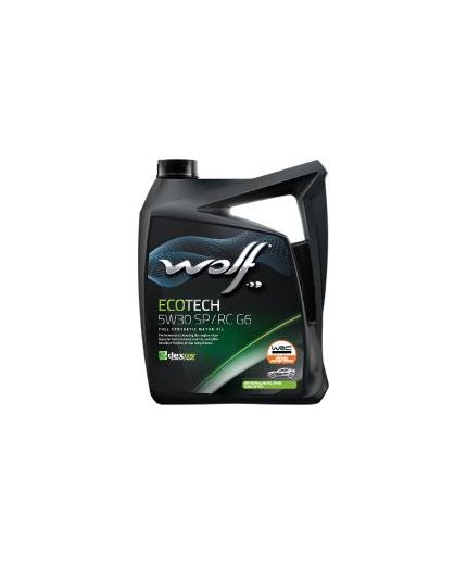 Моторное масло WOLF EcoTech SP/RC G6 5W-30 4л