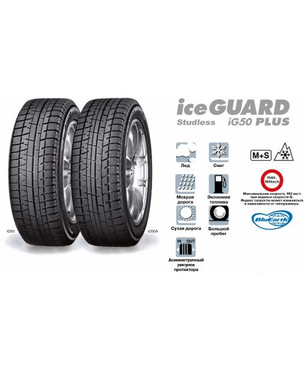 YOKOHAMA iceGUARD iG50 Plus 215/60R16 95Q Фото 4