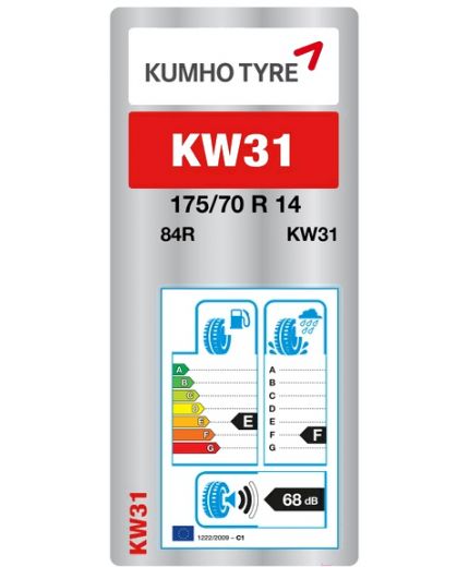 KUMHO I'Zen KW31 175/70R14 84R Фото 2
