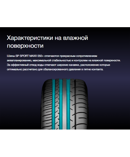DUNLOP SP Sport Maxx 050+ 285/35R21 105Y Фото 8