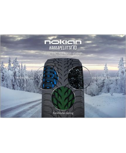 NOKIAN Hakkapeliitta R3 SUV 235/55R20 102R Фото 8
