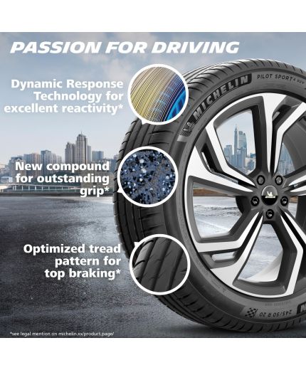MICHELIN Pilot Sport 4 SUV 295/45R19 113Y Фото 13