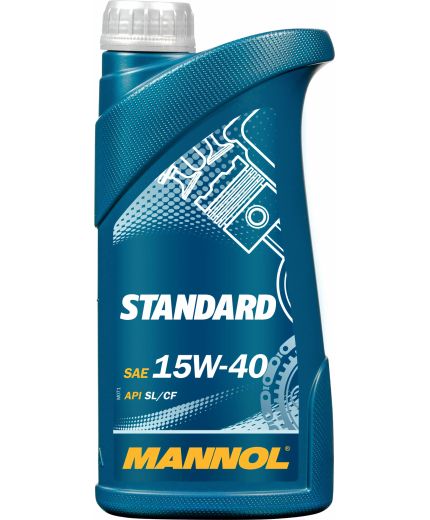 Моторное масло MANNOL Standard 15W-40 SL/CF 1л