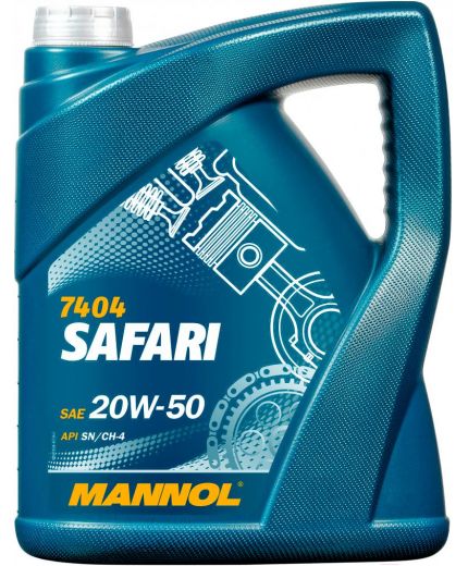 Моторное масло MANNOL Safari 20W-50 SL/CF 5л