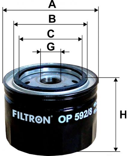 FILTRON Фильтр масляный Фото 4