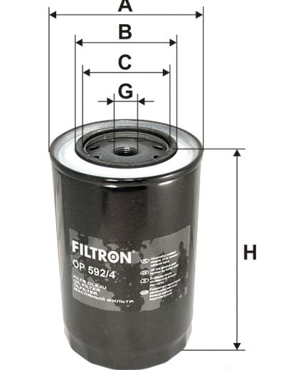 FILTRON Фильтр масляный Фото 2