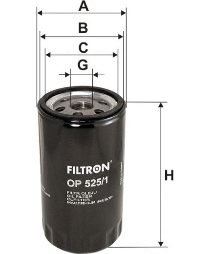 FILTRON Фильтр масляный Фото 3