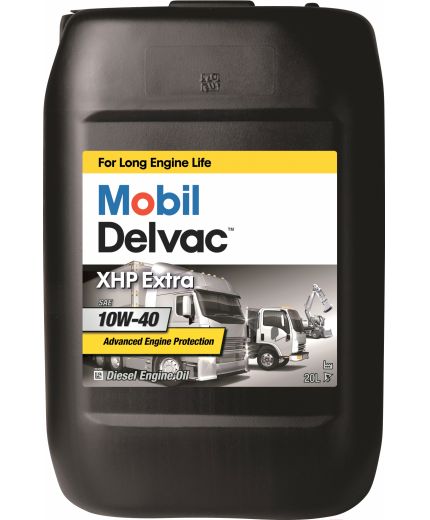 Моторное масло MOBIL Delvac XHP Extra 10W-40 20л Фото 3