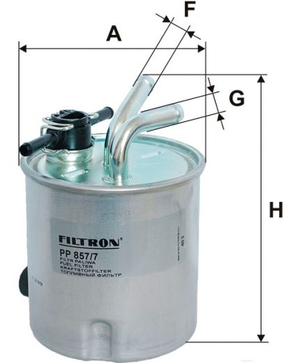 FILTRON Фильтр топливный Фото 2