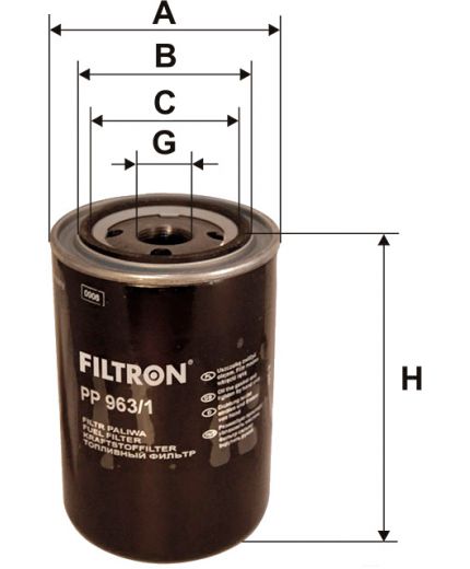 FILTRON Фильтр топливный Фото 2