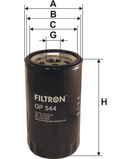 FILTRON Фильтр масляный Фото 3