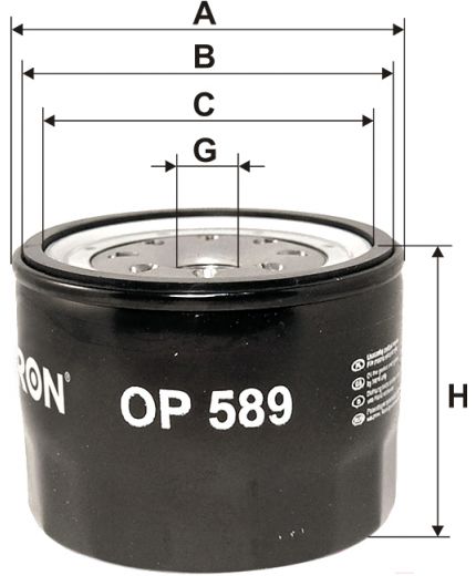 FILTRON Фильтр масляный Фото 4