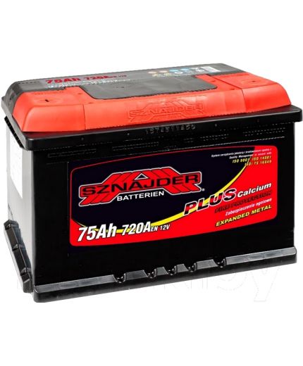 Sznajder Аккумулятор Plus 575 19 720А (75 А/ч)