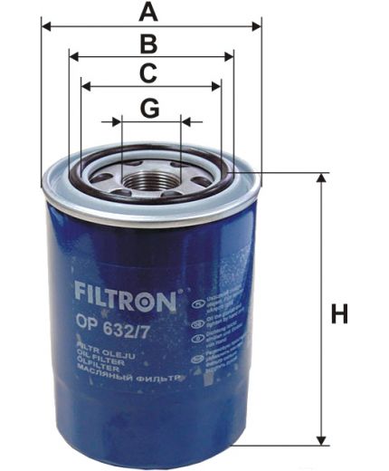 FILTRON Фильтр масляный Фото 7