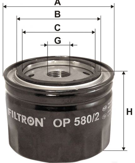FILTRON Фильтр масляный Фото 4