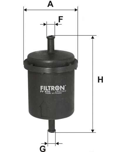 FILTRON Фильтр топливный Фото 2