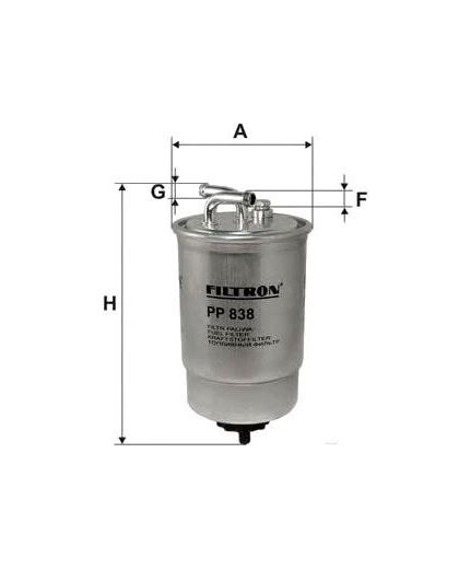FILTRON Фильтр топливный Фото 3