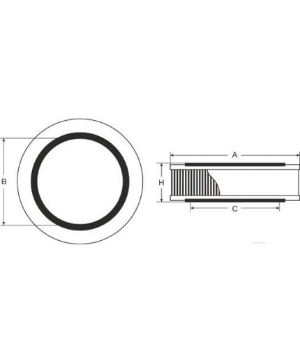 SCT Фильтр воздушный