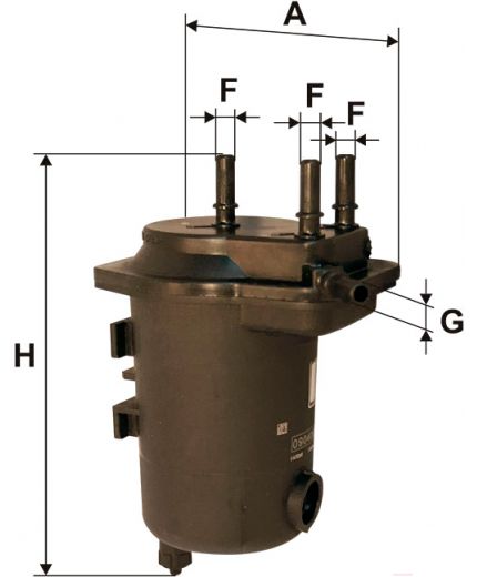 FILTRON Фильтр топливный