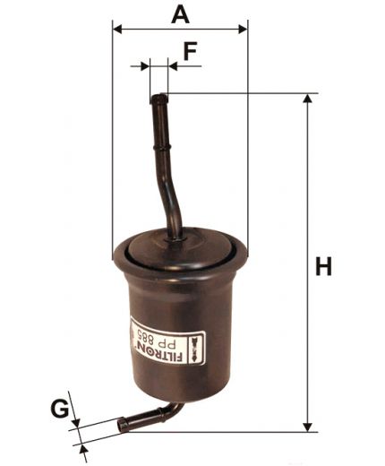 FILTRON Фильтр топливный