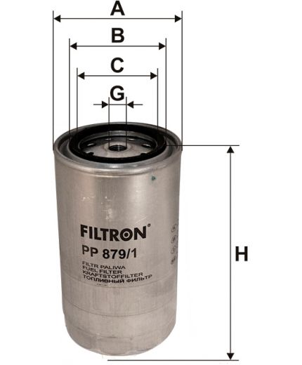 FILTRON Фильтр топливный Фото 2