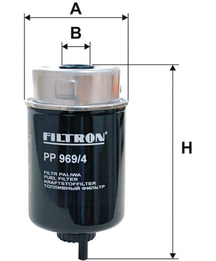 FILTRON Фильтр топливный Фото 2