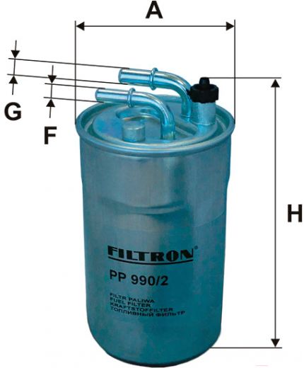 FILTRON Фильтр топливный Фото 2