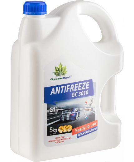 Антифриз GREENCOOL GС3010 синий 5кг Фото 2