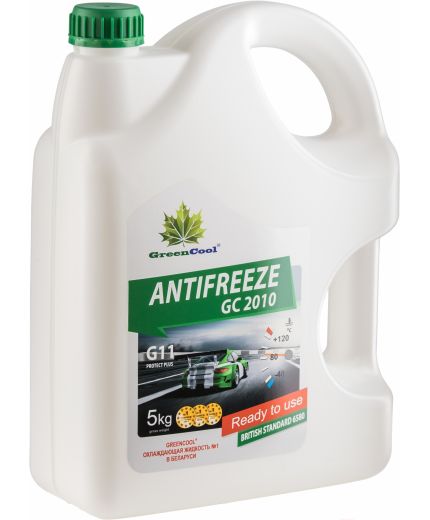 Антифриз GREENCOOL GС2010 зеленый 5кг Фото 2