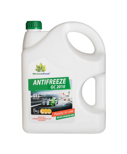 Антифриз GREENCOOL GС2010 зеленый 5кг Фото 3