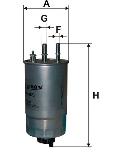 FILTRON Фильтр топливный Фото 2