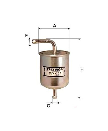 FILTRON Фильтр топливный Фото 2