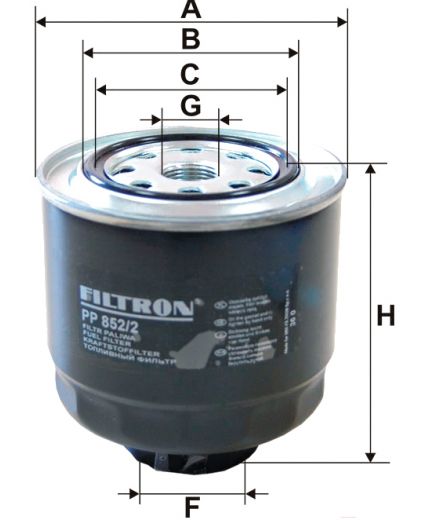 FILTRON Фильтр топливный Фото 3