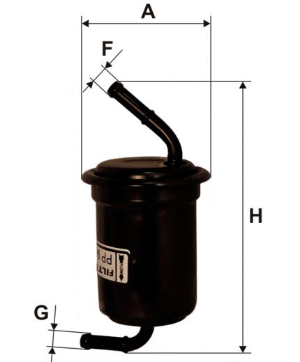 FILTRON Фильтр топливный