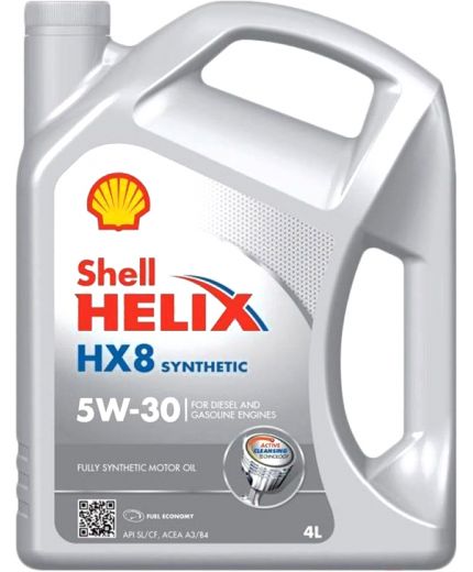 Моторное масло SHELL Helix HX8 ECT 5W-30 4л