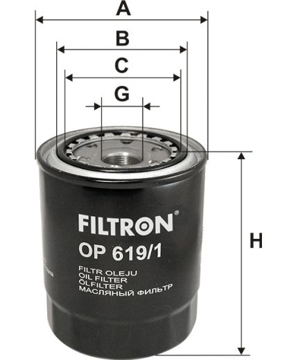 FILTRON Фильтр масляный Фото 4