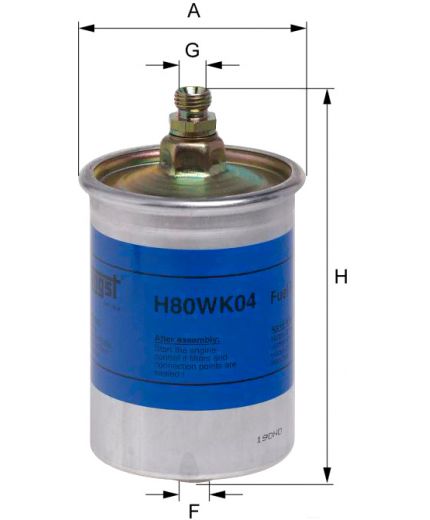 Hengst Фильтр топливный Фото 2