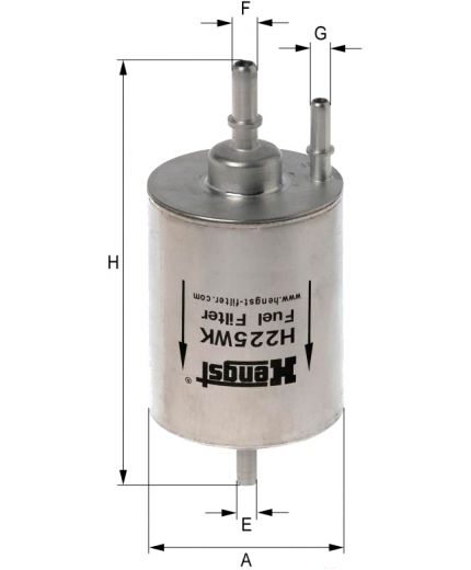 Hengst Фильтр топливный