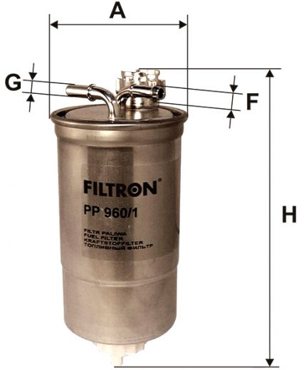 FILTRON Фильтр топливный Фото 2