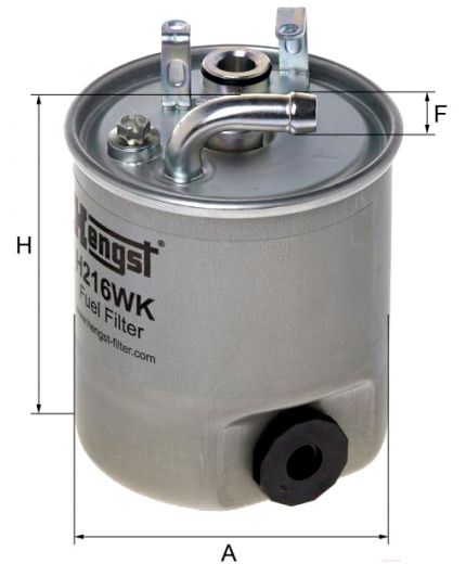 Hengst Фильтр топливный