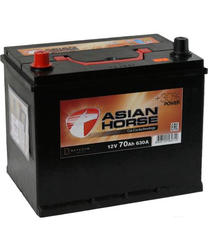 Asian Horse Аккумулятор 70 JR (70 А/ч)